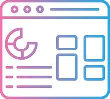 Dashboard Creative Grid Symbol vector