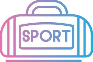 Duffle Bag Sharp Edge Visual vector
