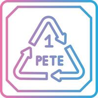 Polyethylene Terepthalate Interactive UI Design vector