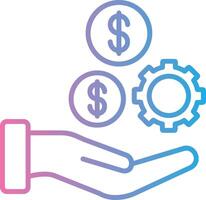 Support Simplified Design Piece vector