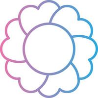 Violet Interface Line Graphic vector