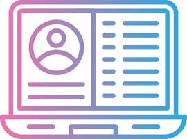 Chat Program Vivid App Element vector
