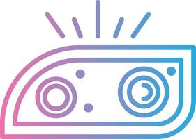 Car Light Mobile App Illustration vector