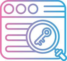 Keyword Vivid App Element vector