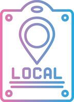 Local Product Creative Grid Symbol vector