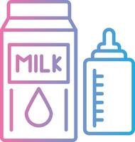 Milk Muted Tone Element vector
