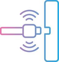 Proximity Sensor Cool Tone Form vector