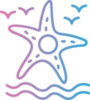 Starfish Subtle UI Graphic vector