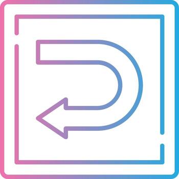 deshacer usuario interfaz marca vector