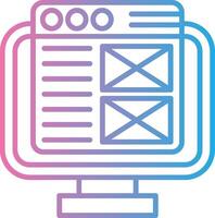 Web Design 3D Interface Shape vector