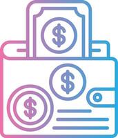 Wallet Sharp Edge Visual vector