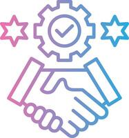 Dedication Web Based Design Element vector