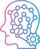 Deep Learning App Based UI Graphic vector