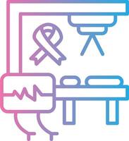 Oncology Pixel Grid Artwork vector