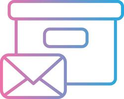 Parcel Pixel Grid Artwork vector