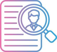 Research Flat Design Piece vector