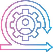 Scrum Color Block Badge vector