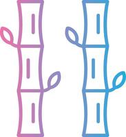 Sugar Cane Monotone Sketch Design vector