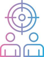 Target Simplified Design Piece vector