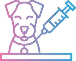 Animal Vaccination App Based UI Graphic vector