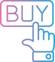 Buy Button Digital Tech Element vector