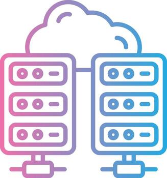 Data Center User Interface Mark vector
