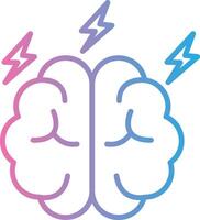 Brainstorming Subtle UI Graphic vector