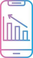 Statistics Muted Color Design vector
