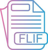 FLIF Modern Color Symbol vector