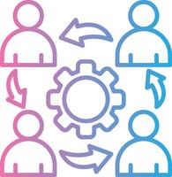 Teamwork Coded UI Symbol vector
