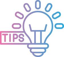 Tips Minimal UI Element vector