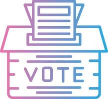 Vote Wireframe App Design vector