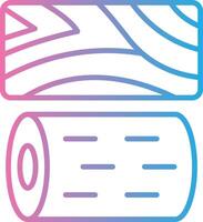 Wood Pixel Style Badge vector