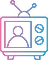 Broadcast Minimal Graphic Visual vector