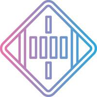Crosswalk Vivid App Element vector