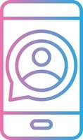 Communication Crisp Outline Artwork vector