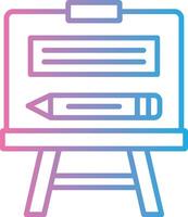 Easel Interactive Symbol vector