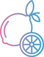 Lemon Elegant Flat Illustration vector