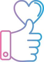 Like Digital Tech Element vector