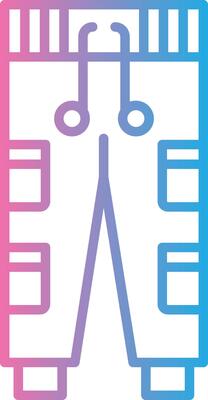 Pants Smooth UI Symbol