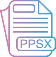 PPSX Geometric App Mark vector