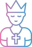Prince Dark Mode Symbol vector