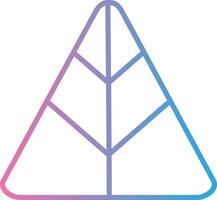 Pyramid Interactive Symbol vector