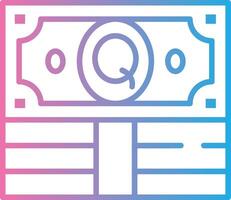Quetzal Gradient Style Element vector