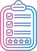 Review Color Block Badge vector