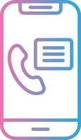 Contact Interactive Symbol vector