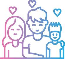 Family Handcrafted UI Symbol vector