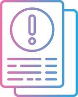 Information Modern Color Symbol vector