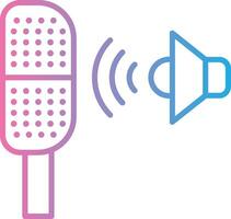 Sound Sensor Stylized Flat Drawing vector