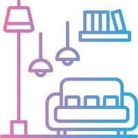 Sofa Custom Line Element vector